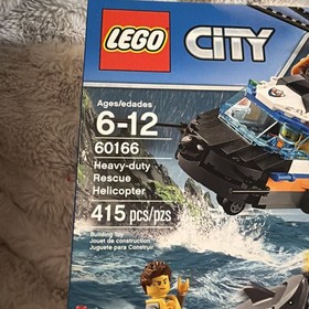 LEGO CITY: Coast Guard Heavy-Duty Rescue Helicopter (60166) Retired 2018 NIB