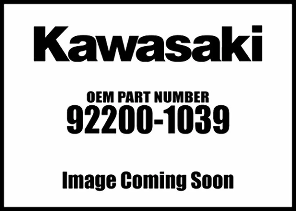 Lavadora Kawasaki 1990-2004 Mojave KFX250 92200-1039 nueva OEM Foto 3 de 3