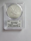 2022 MS70 SILVER EAGLE P MINT GRADED PCGS 1$ DOLLAR 90% AG COIN SIGNED ENGRAVER