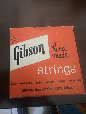 Gibson Guitar Vintage Guitar Strings Box