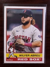 2025 Topps Heritage #89 Wilyer Abreu - Boston Red Sox