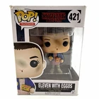 Funko POP TV Stranger Things Eleven with Eggo Bloody Nose #421 *Box Damage*