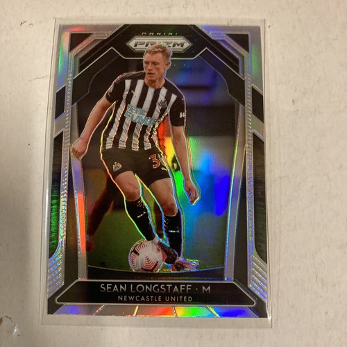 Sean Longstaff Newcstle United Panini Prizm Hyper Silver Premier League 2020-21