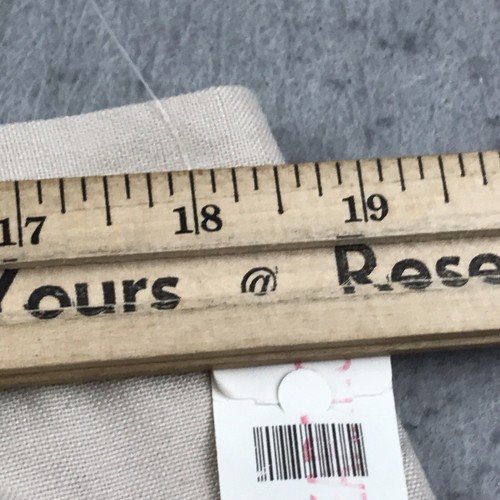 Talbots Pants Womens 20 Long Beige Linen Blend Lined Pleated Straight Leg NWT - Picture 11 of 14
