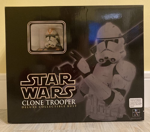 Star Wars Utapau Clone Trooper Revenge Sith Gentle Giant Deluxe Mini Bust 2006 - Picture 9 of 12