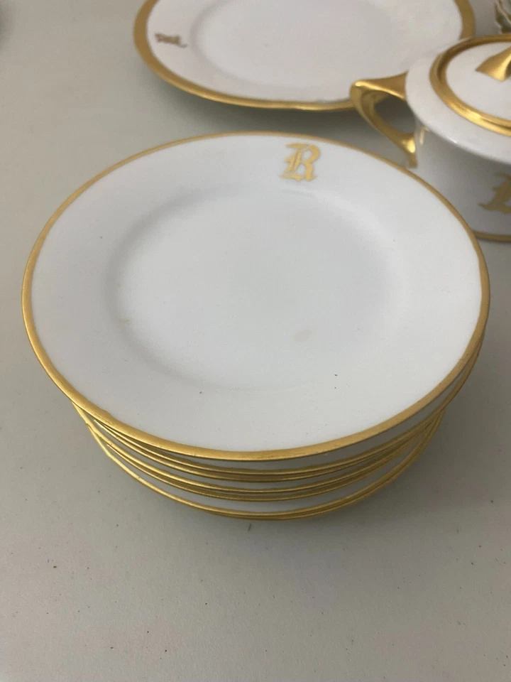 14件不匹配白金精美中国晚餐套装 — 第 2/4 张图片