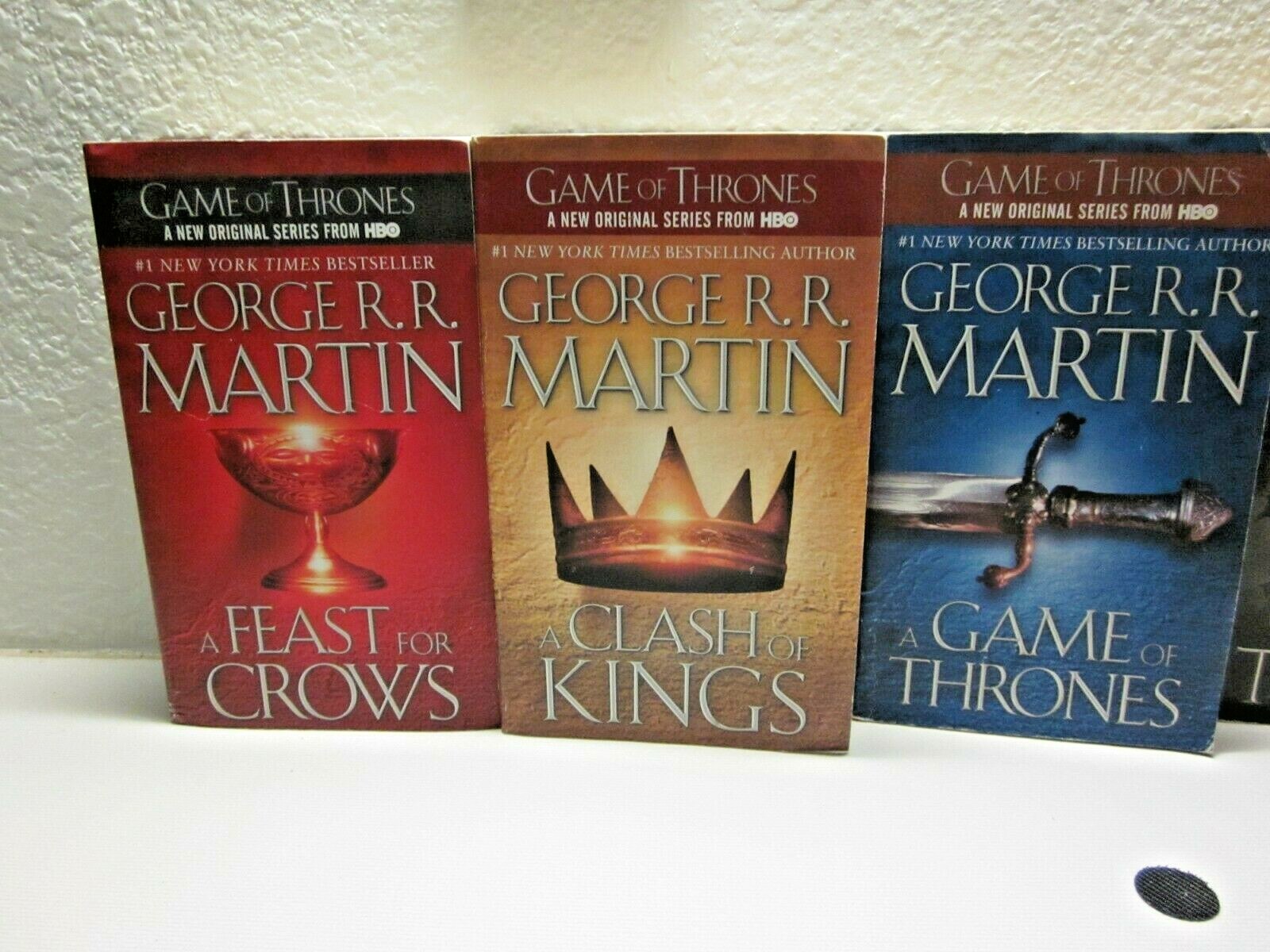Lot of 5 GAME OF THRONES Set George RR Martin Clash of Kings Storm of  Swords PB | eBay