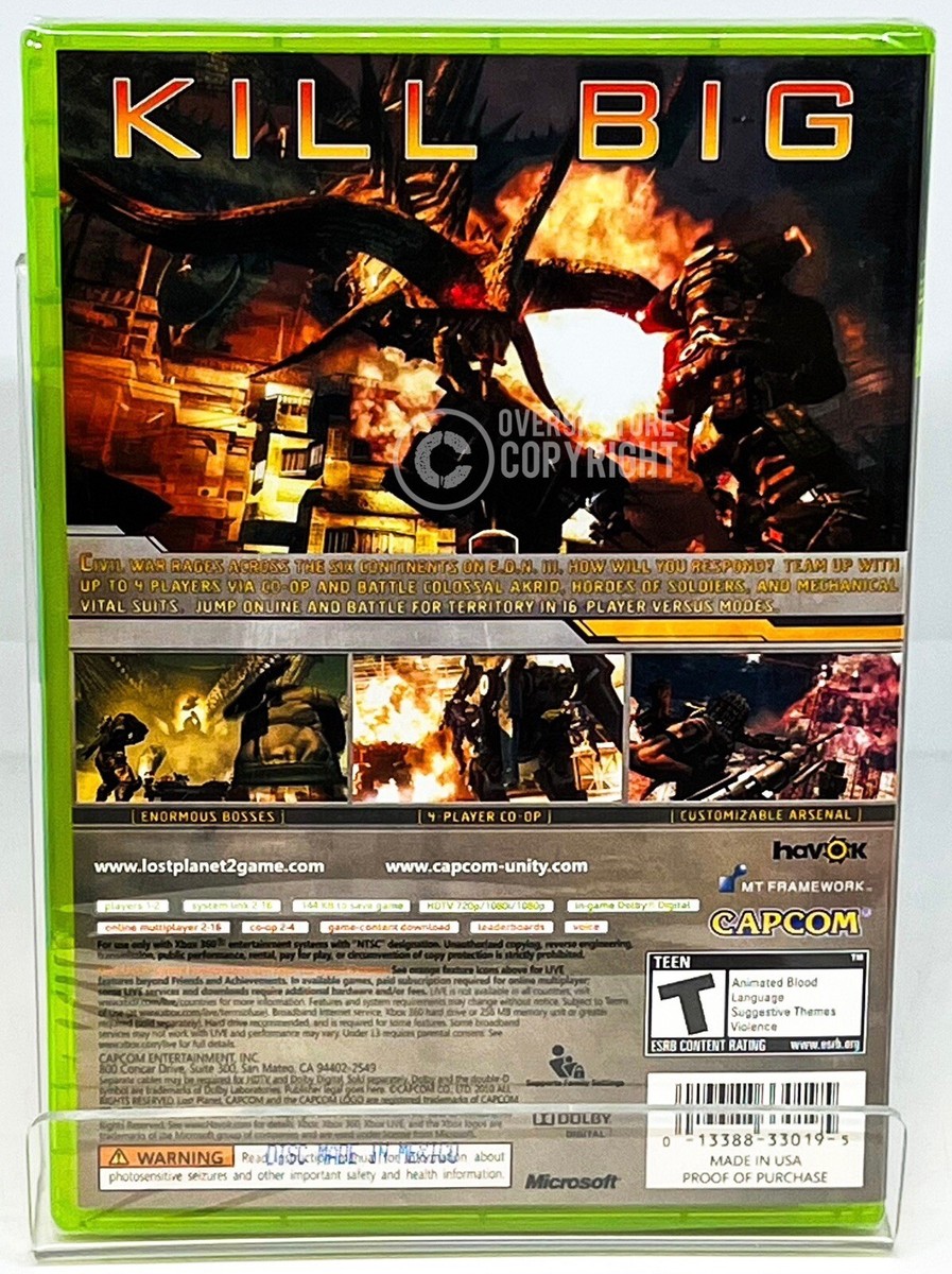 Jeu Lost Planet: Extreme Condition - Xbox 360 - Version PAL - Bon état, Testé Et Resurfacé Si Besoin