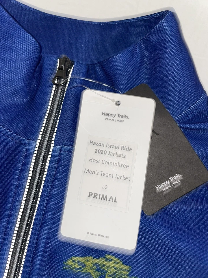 Велосипедная куртка на молнии Primal Wear мужская большая «Israel Ride» новая с ценниками! - Изображение 2 из 4