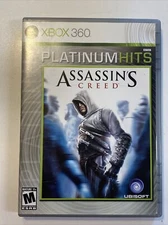 Assassins Creed Xbox 360 Platinum Hits Ubisoft 2007 Microsoft Video Game