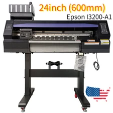 24inch DTF Printer (Direct to Film Printer) with Dual Epson I3200-A1 Printheads