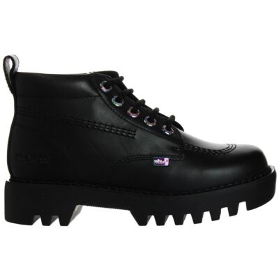 Kickers Kizziie Higher Womens Black Boots UK