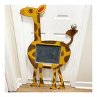 Homeschool Chalk Board Countdown Giraffe Chalkboard Sign Childs Playroom Item