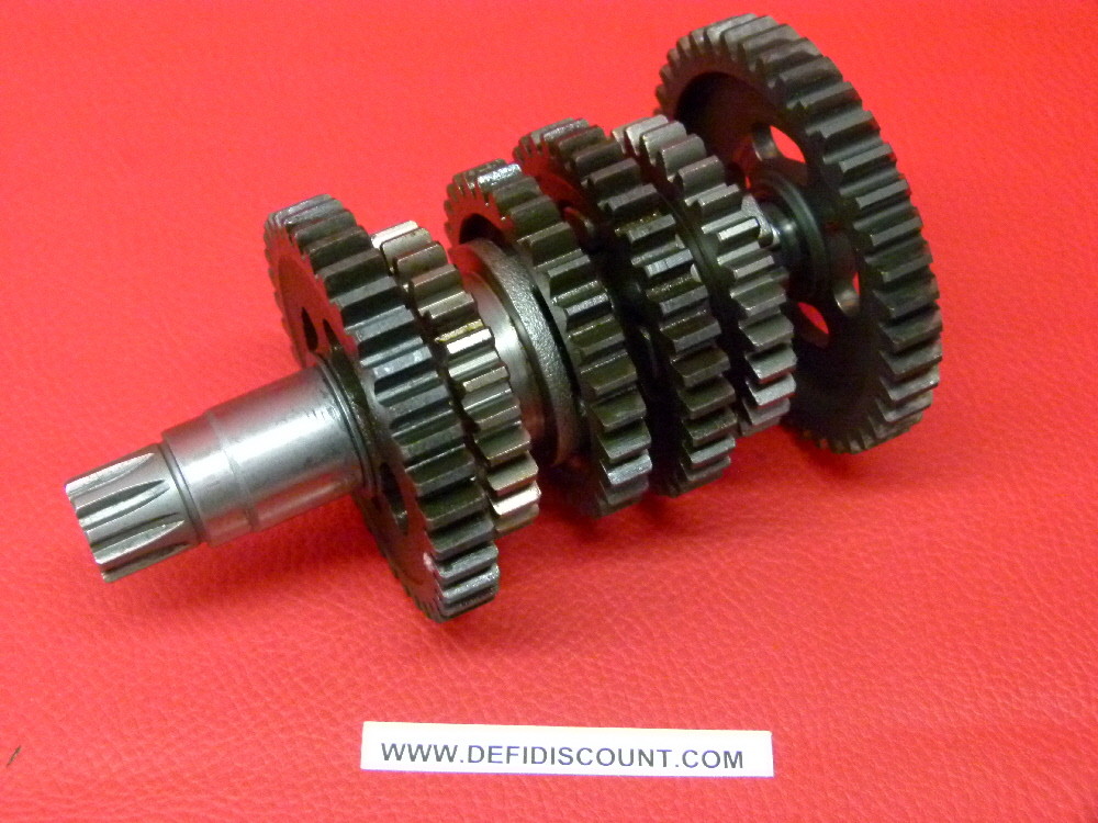 Arbre secondaire Morini 50cc Gasgas Y00.100124 pour réparer la boîte de vitesse