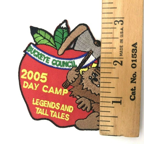 2005 Boy Scout Buckeye Council Canton Ohio Day Camp Patch Leggende e Racconti Alti - Foto 4 di 4
