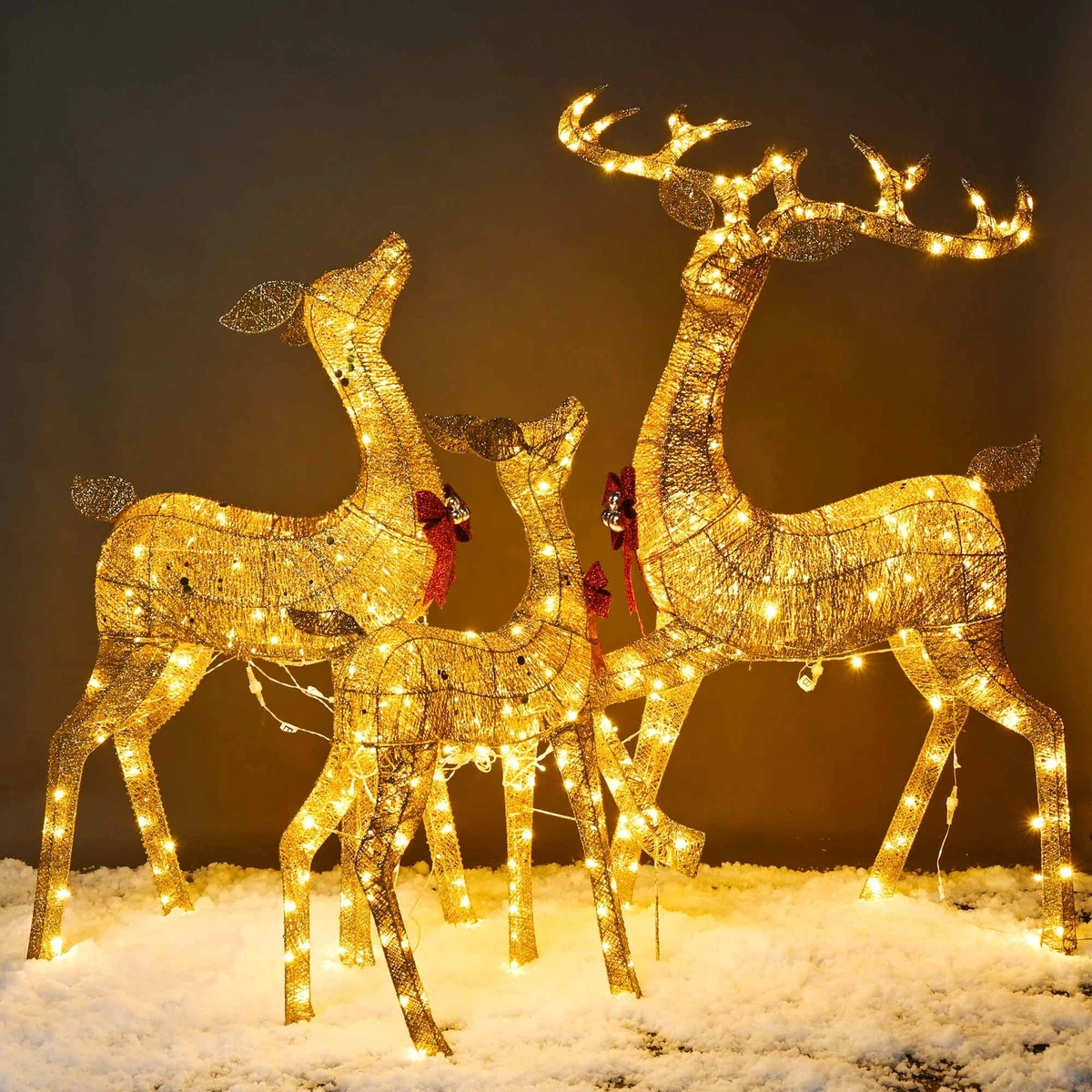 Top 130+ christmas light reindeer decorations seven.edu.vn