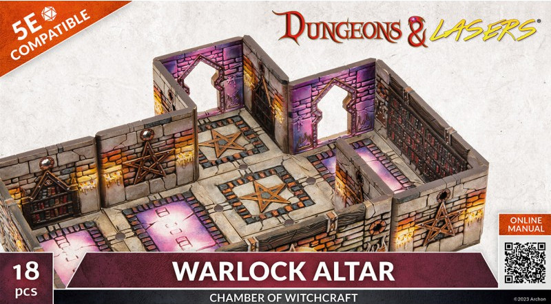 Warlock Altar Dungeons & Lasers pour créer un objectif de quête réaliste en RPG