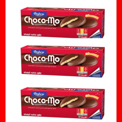 Chocolate coated cookies Choco Mo 10 cookies tasty | eBay