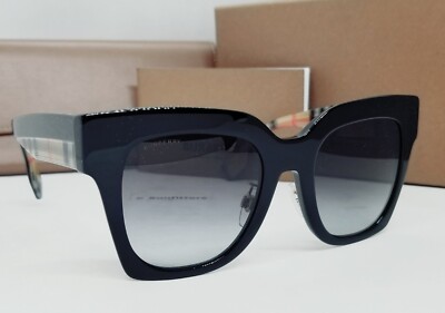 BURBERRY black/grey gradient KITTY BE4364F 39428G 51