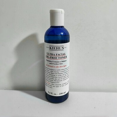 Kiehl's Ultra Facial Oil-Free Gentle Toner 8.4oz / 250ml For Normal to Oily Skin