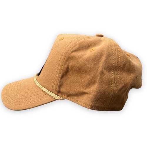 Original Coors Rodeo Hat Adult Snapback Brown Patch Rope Banquet Beer Suede Feel - Picture 2 of 8