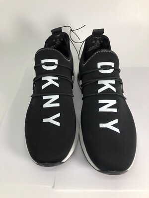 DKNY Abbi Knit Slip-On Shoes Black PAF-2109 CA#31127 Size