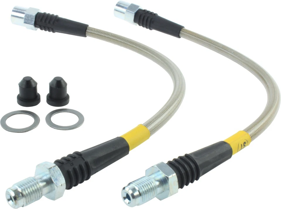 StopTech 950.34531 Stainless Steel Rear Brake Line Kit for 17-18 BMW 230i xDrive - Image 2 of 3