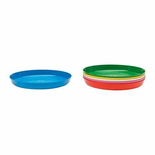  IKEA  Kalas Children Plate  Pack of 6 Assorted Colour Kids 