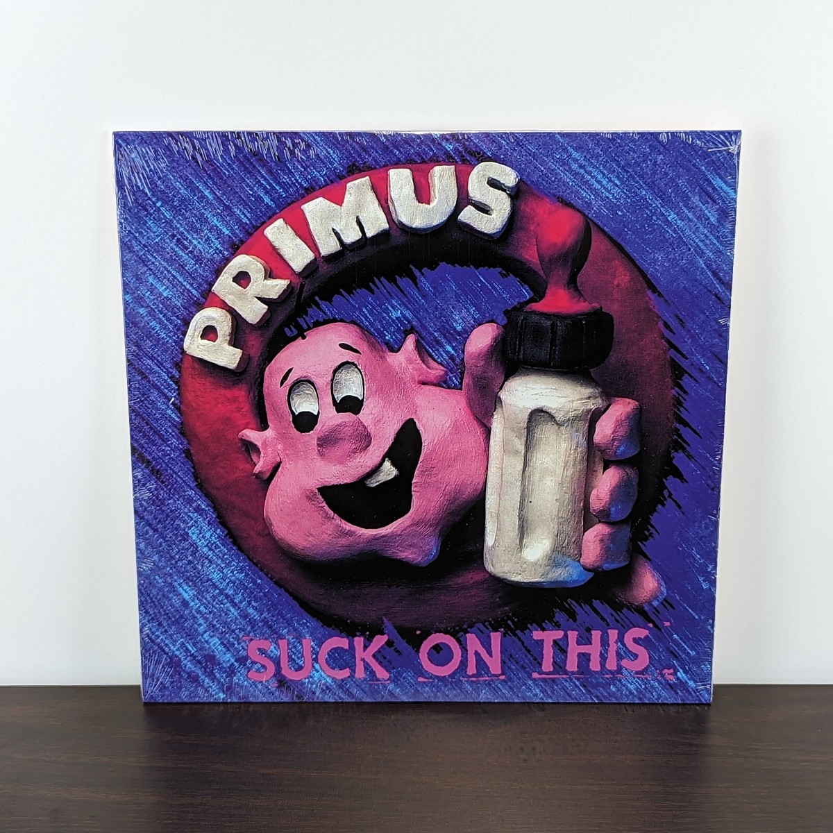 Primus SUCK ON THIS Limited Edition of 400 RUBY RED Vinyl LP