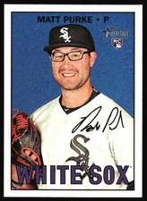 2016 Topps Heritage Matt Purke  Rookie  #638 Chicago White Sox