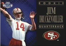 1997 Pro Line Gems Jim Druckenmiller Rookie Football Card - San Francisco 49ers