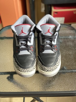 jordan 3 black cement size 7