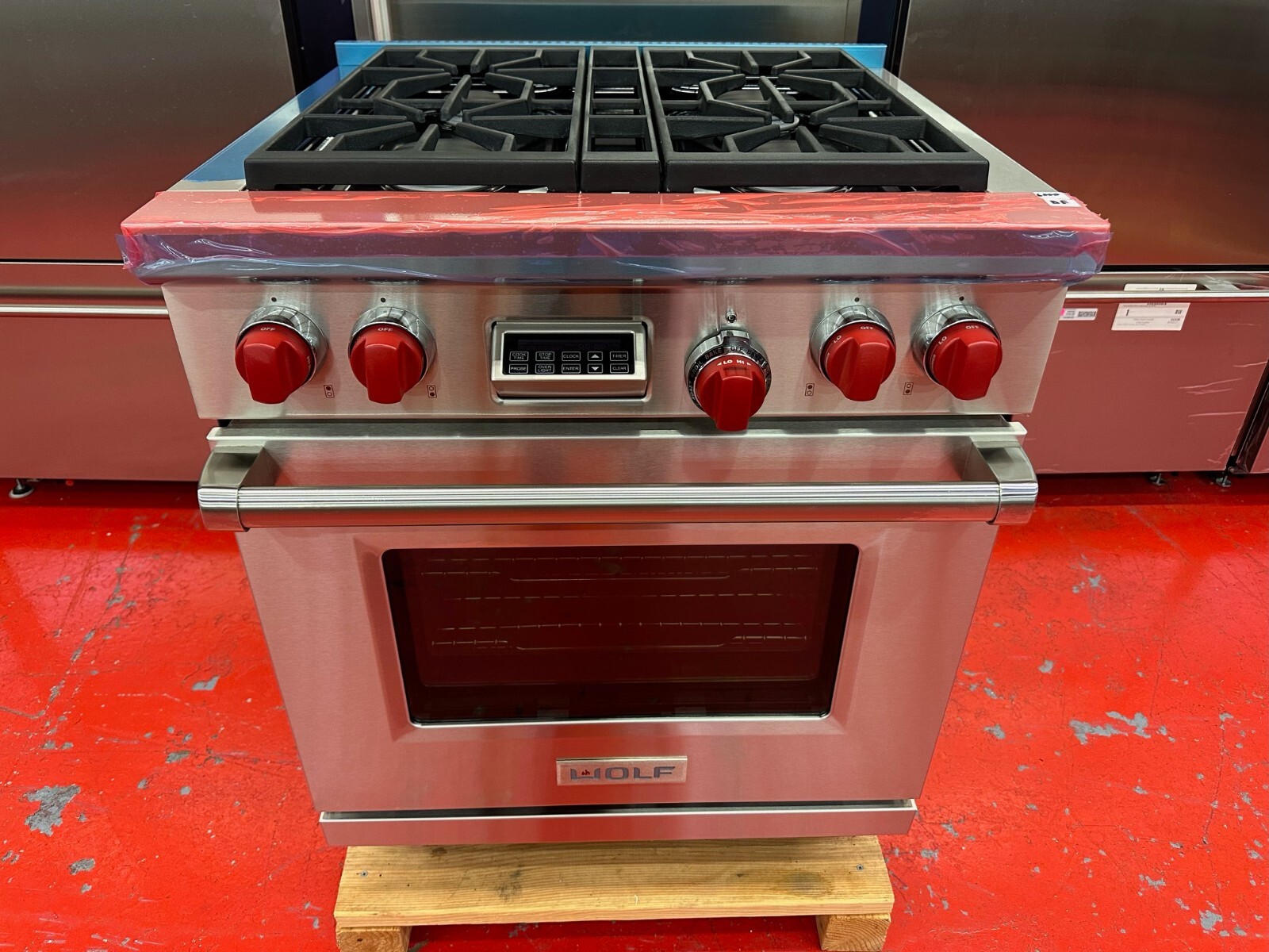 30” Wolf Dual Fuel Range DF304 (Used) eBay