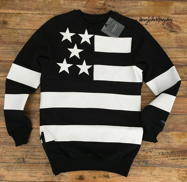 Sudadera Cayler & Sons USA american all stars flag sweatshirt crewneck sweater S