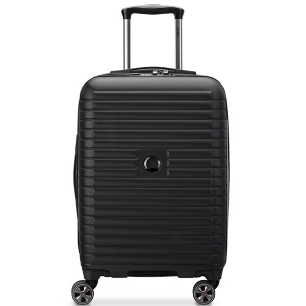 Delsey Cruise 3&period;0 Carry On Expandable Spinner Suitcase Black