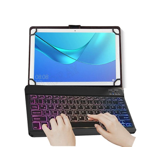 Beleuchtet Tastatur Maus Tasche für Amazon Fire Max 11 13th HD 10/10 Plus 2023 - Bild 17 von 51