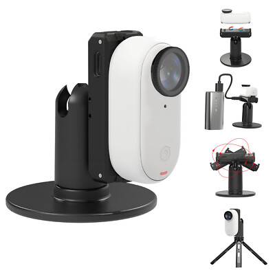 Quick Release Magnetic Charging Pivot Stand Mount Bracket for Insta360 GO 3 3S