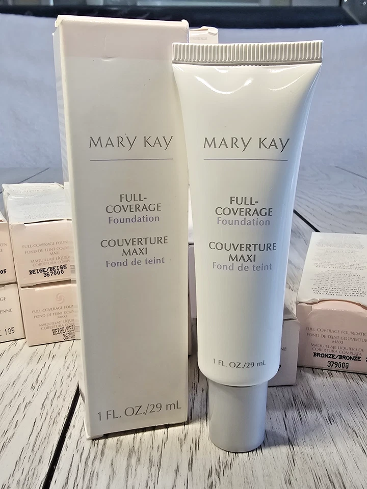 Mary Kay Liquid Medium & Full Coverage Foundation Beige Bronze Ivory PICK COLOR! - Image 2 of 4