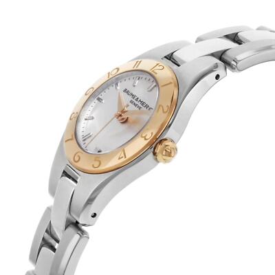 Baume et Mercier Linea 27mm Steel Silver Dial Quartz Ladies  display picture 2