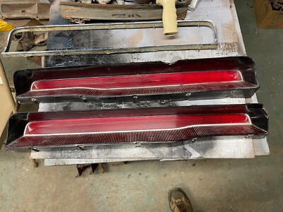 1969 charger tail light set BUDGET BUILD NEED REPAIR ON BLACK U Get Lenses ONLY