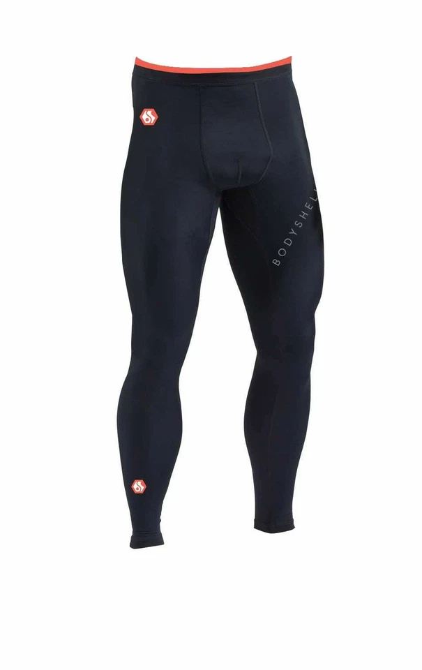Bodyshell Dual Black Compression Skin Tight Leggings Black Medium TD017 FF 04 - Image 2 of 3