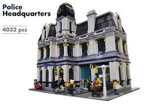 Lego City Police Station Alternate Build Lego City Police Station Alternate Build