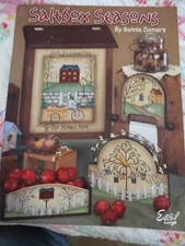 Saltbox Seasons Bonnie Demers SC Vol. 1 Painting Instruction Patterns Unused VGC