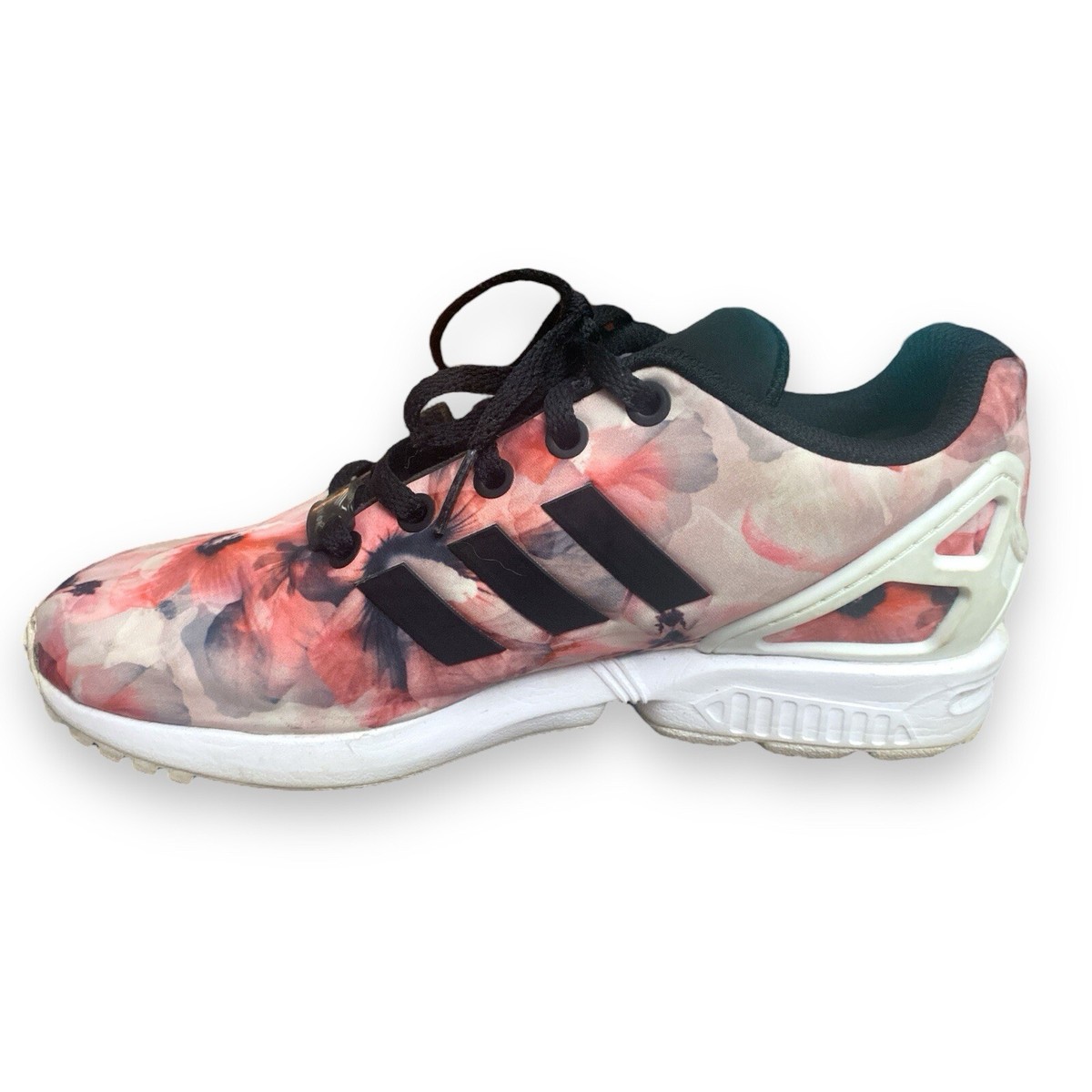 Adidas Torsion ZX Flux Sneakers B25643 Floral Women's Size 5 Adidas Torsion ZX Flux Sneakers B25643 Floral Women's Size 5