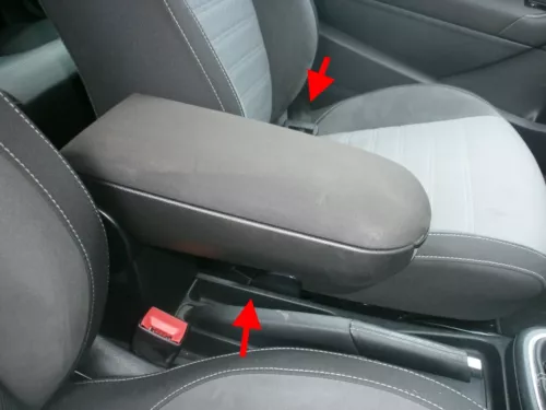 VW POLO 6R 6C CUP HOLDER ARMREST CLOTH COMPLETE GENUINE ORIGINAL 3/ 4 DOOR