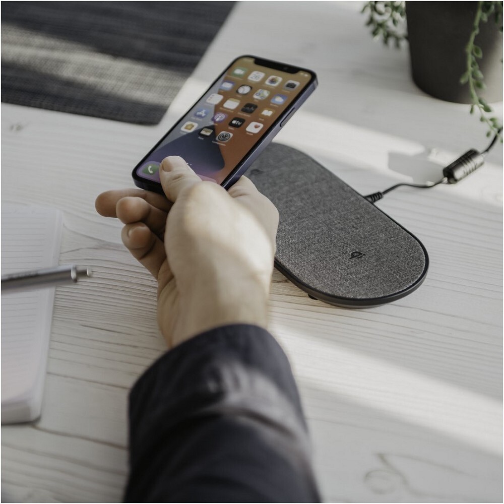 Thumbnail - Hama Universal-netzteil/ladegerät Kabelloses Ladegerät Qi-fc10 Duo