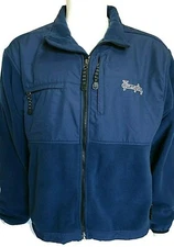 Yuengling by Colorado Timberline Blue Full-Zip 1/2-Fleece Jacket Large