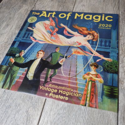 RARE 2020 The Art of Magic Calendar Print Vintage Art Lithograph   NEW & SEALED