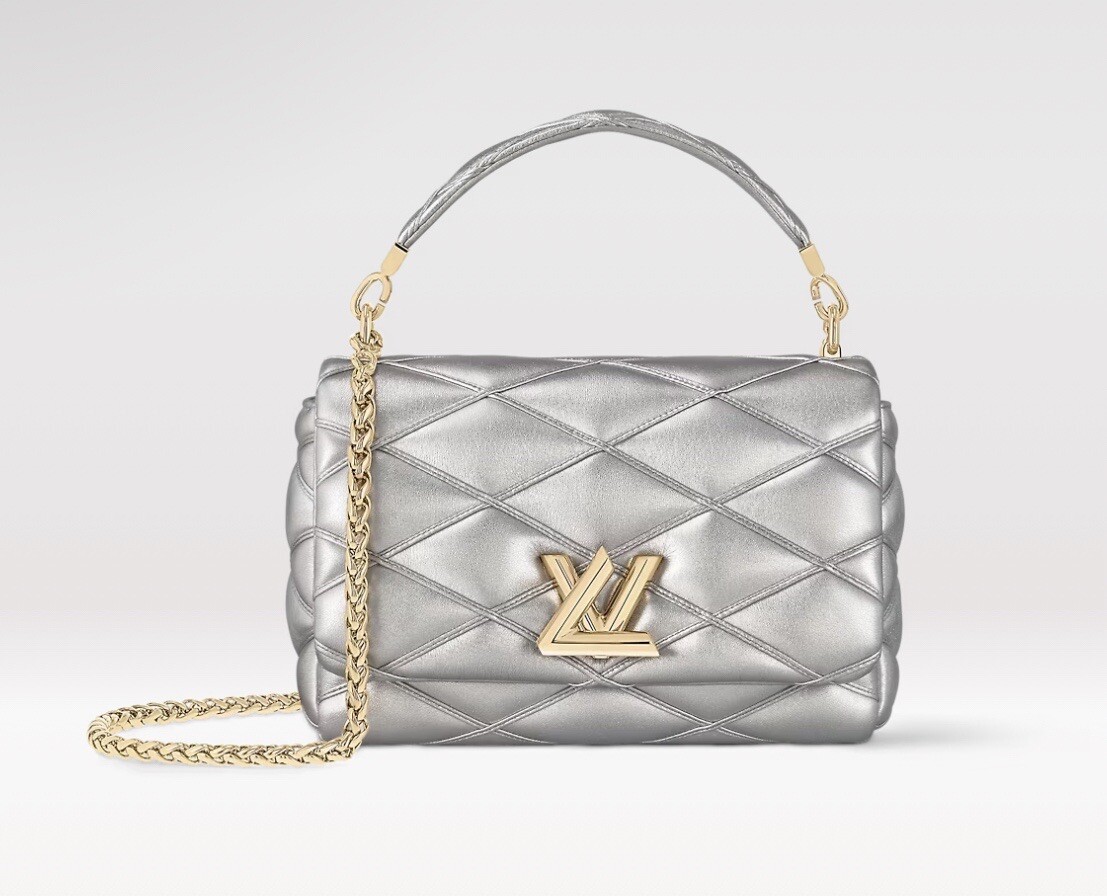 NIB Louis Vuitton Go-14 MM Silver M25107 Limited Edition
