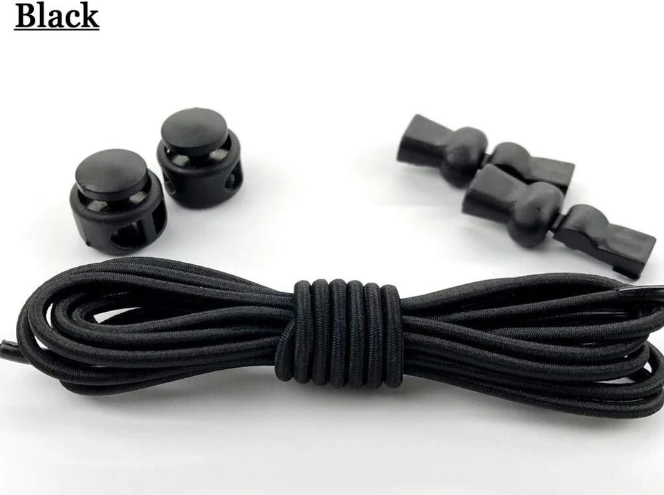 Lacci Scarpe Elastici Running Triathlon Elastic Block Laces - Immagine 2 di 3